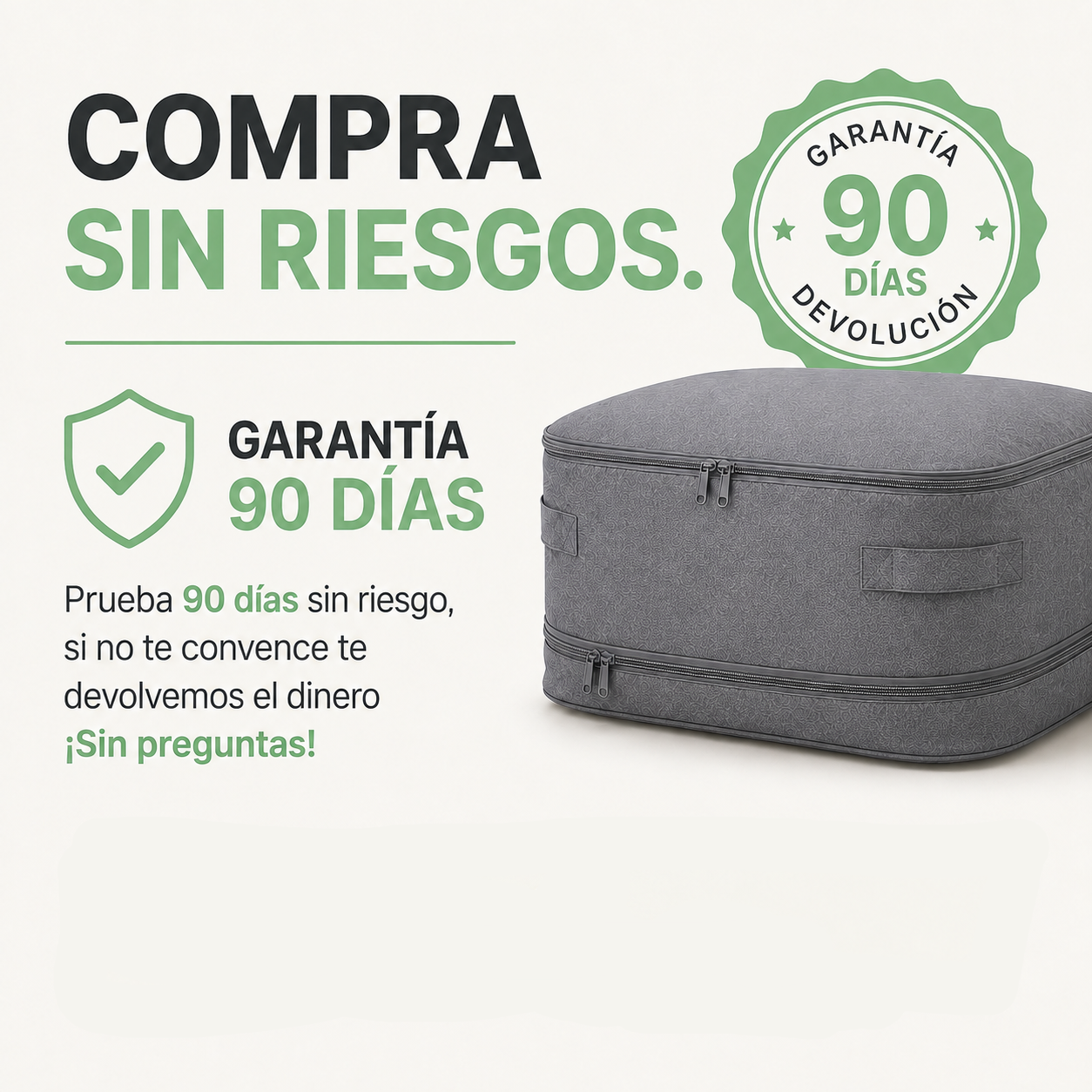 Kit con 2 Organizadores Blisz - Ahorra hasta un 66% de Espacio